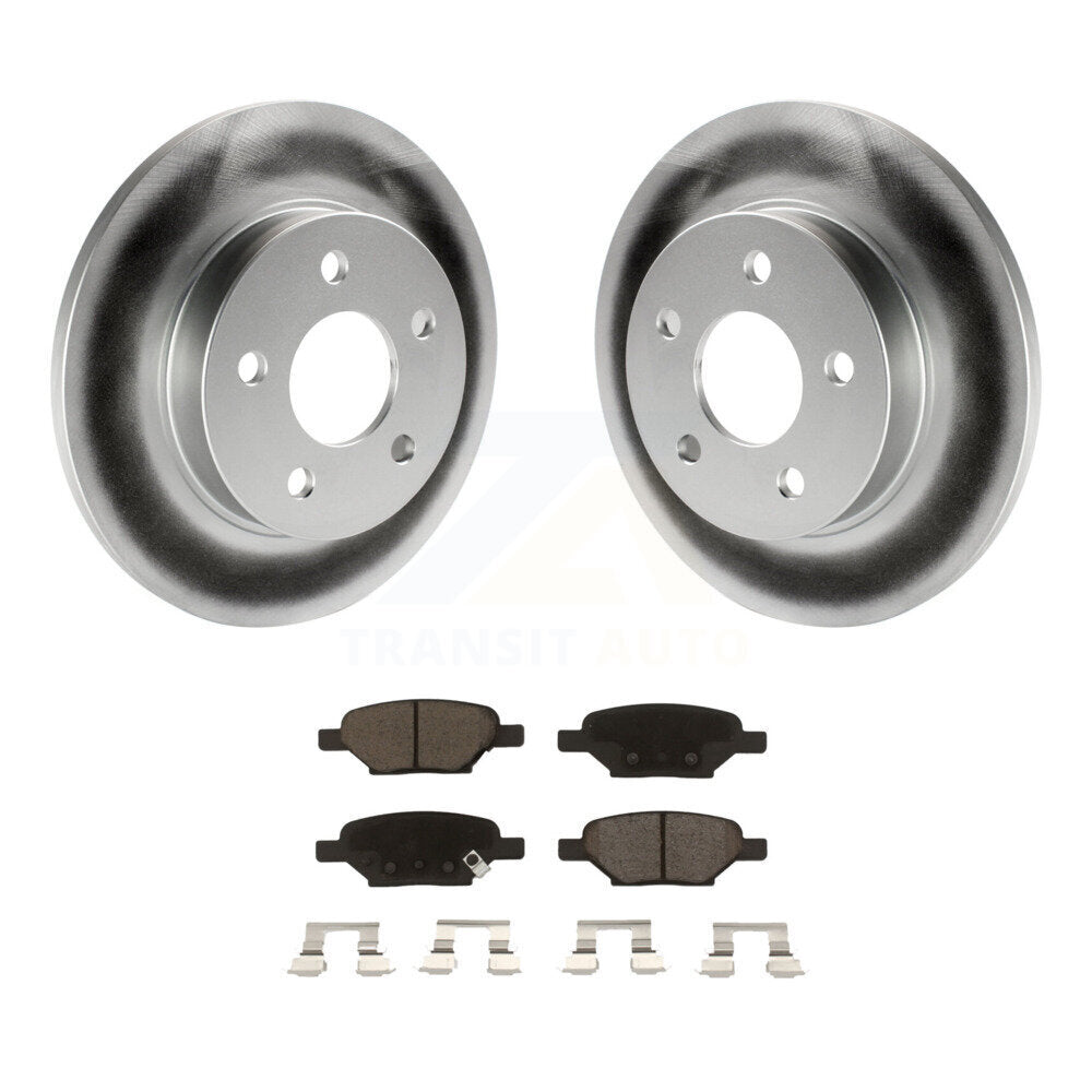 Coated Disc Rotors and Ceramic Brake Pads Kit-KGC-101548 - Kit.bestparts.ca Kit.bestparts.ca