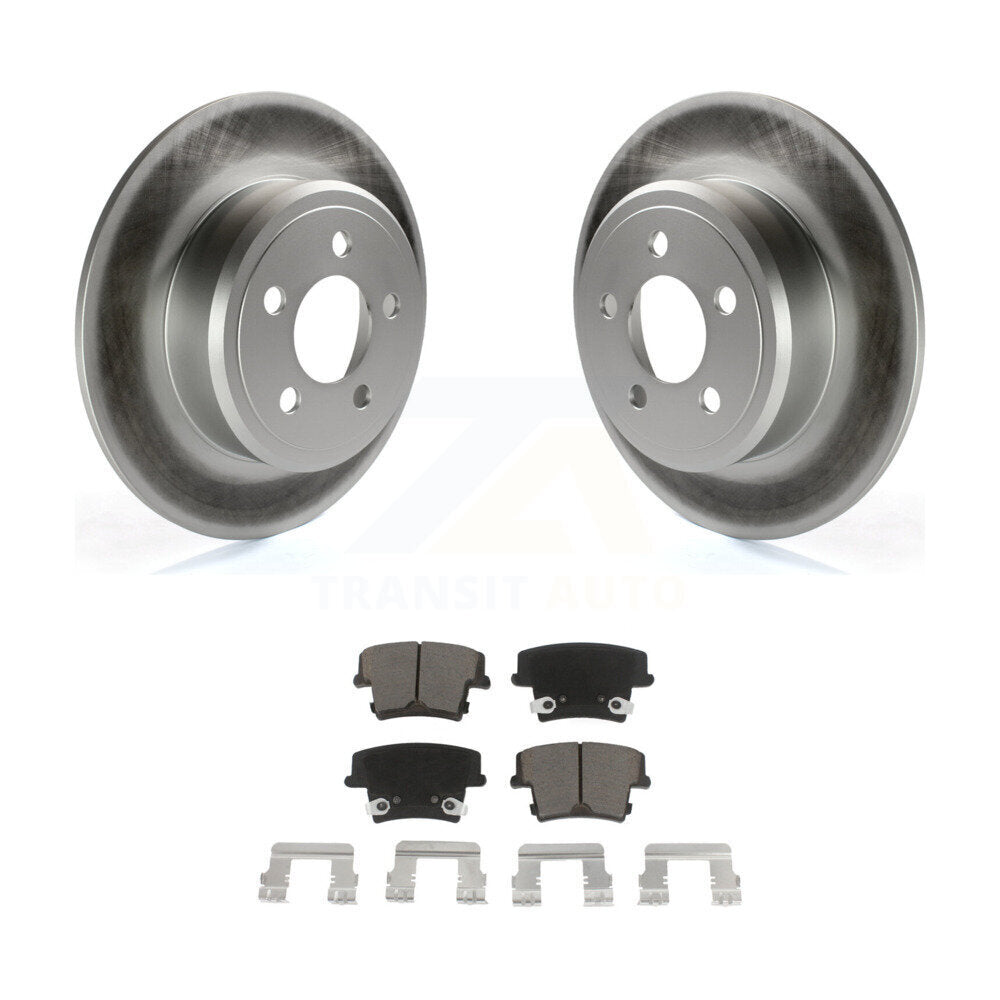 Coated Disc Rotors and Ceramic Brake Pads Kit-KGC-101550 - Kit.bestparts.ca