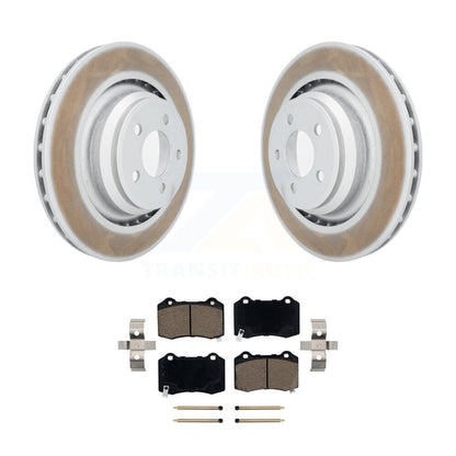 Coated Disc Rotors and Ceramic Brake Pads Kit-KGC-101552 - Kit.bestparts.ca