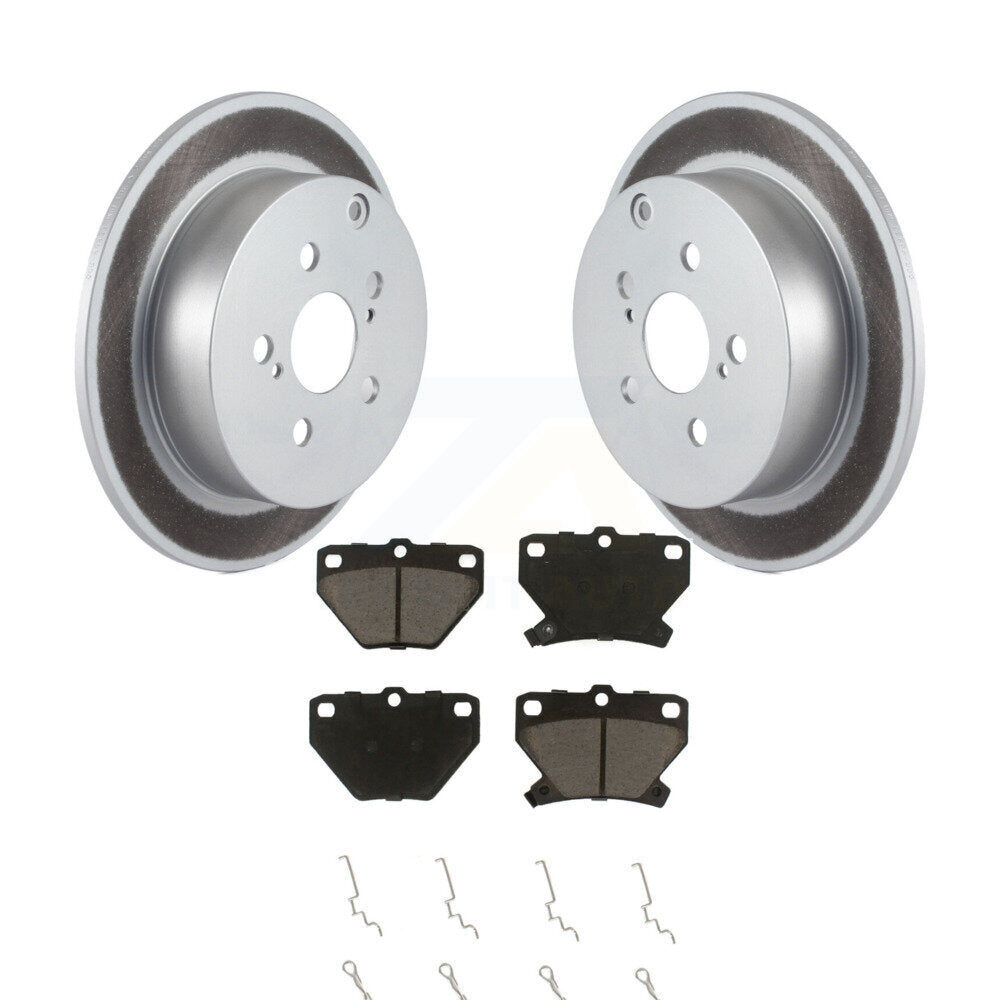 Coated Disc Rotors and Ceramic Brake Pads Kit-KGC-101558 - Kit.bestparts.ca Kit.bestparts.ca