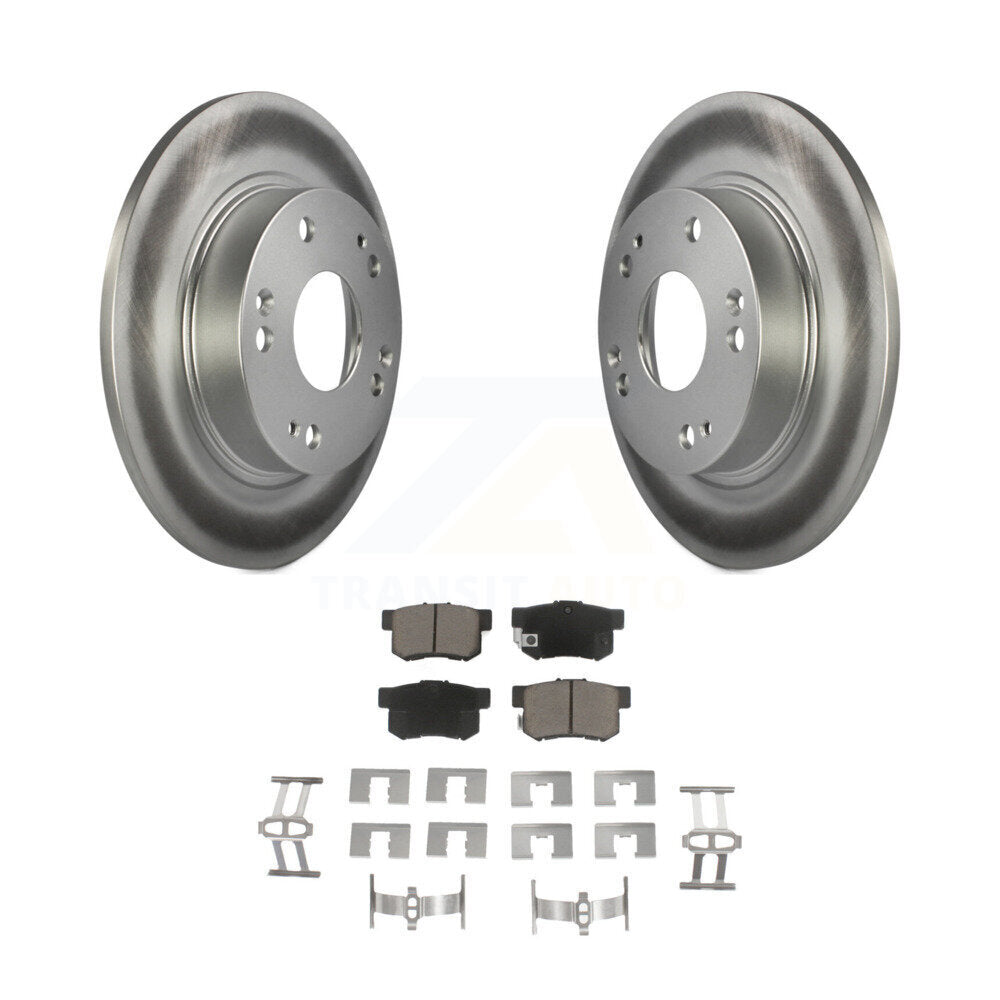 Coated Disc Rotors and Ceramic Brake Pads Kit-KGC-101565 - Kit.bestparts.ca
