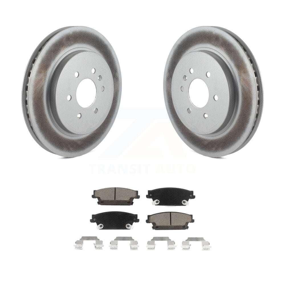 Coated Disc Rotors and Ceramic Brake Pads Kit-KGC-101568 - Kit.bestparts.ca Kit.bestparts.ca