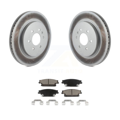 Coated Disc Rotors and Ceramic Brake Pads Kit-KGC-101568 - Kit.bestparts.ca