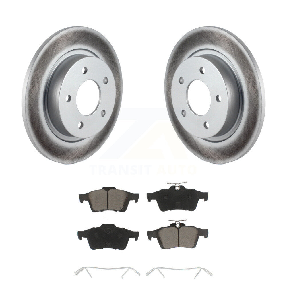 Coated Disc Rotors and Ceramic Brake Pads Kit-KGC-101583 - Kit.bestparts.ca