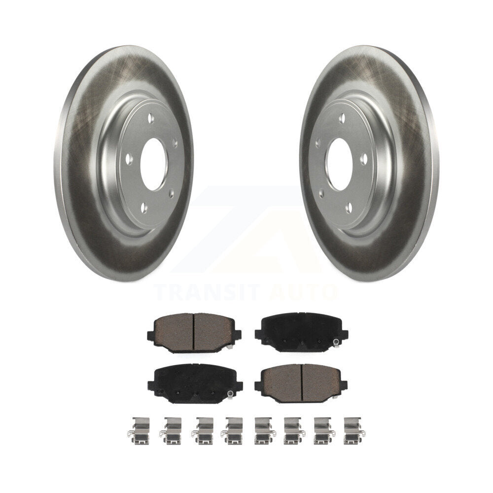 Coated Disc Rotors and Ceramic Brake Pads Kit-KGC-101586 - Kit.bestparts.ca