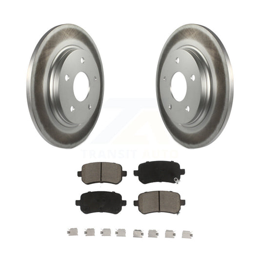 Coated Disc Rotors and Ceramic Brake Pads Kit-KGC-101588 - Kit.bestparts.ca