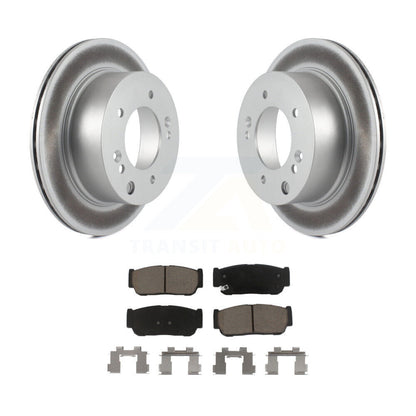 Coated Disc Rotors and Ceramic Brake Pads Kit-KGC-101590 - Kit.bestparts.ca