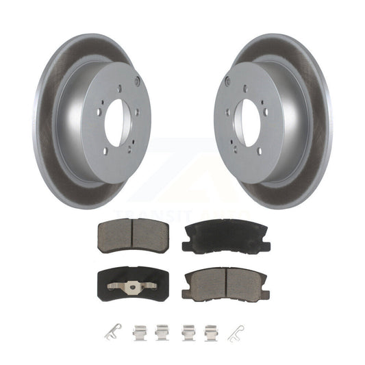 Coated Disc Rotors and Ceramic Brake Pads Kit-KGC-101593 - Kit.bestparts.ca