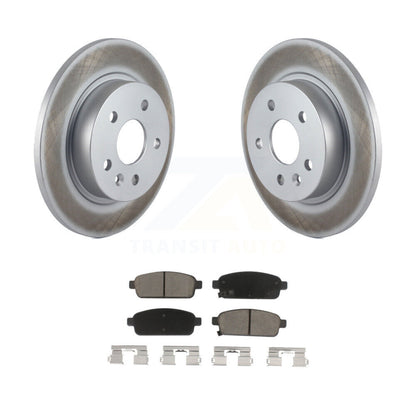 Coated Disc Rotors and Ceramic Brake Pads Kit-KGC-101596 - Kit.bestparts.ca