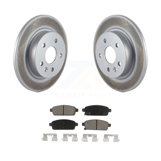 Coated Disc Rotors and Ceramic Brake Pads Kit-KGC-101596 - Kit.bestparts.ca