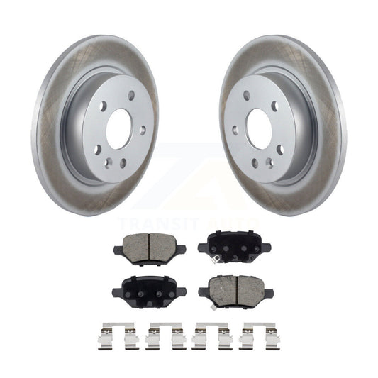 Coated Disc Rotors and Ceramic Brake Pads Kit-KGC-101597 - Kit.bestparts.ca