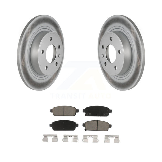 Coated Disc Rotors and Ceramic Brake Pads Kit-KGC-101598 - Kit.bestparts.ca
