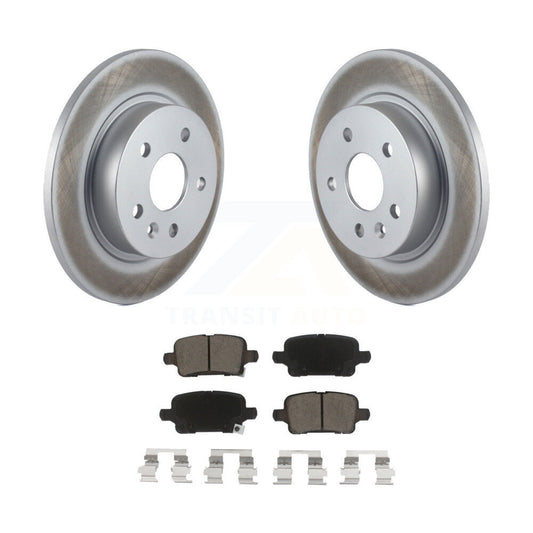 Coated Disc Rotors and Ceramic Brake Pads Kit-KGC-101599 - Kit.bestparts.ca