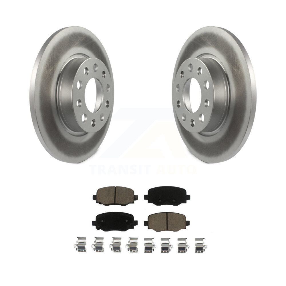 Coated Disc Rotors and Ceramic Brake Pads Kit-KGC-101604 - Kit.bestparts.ca