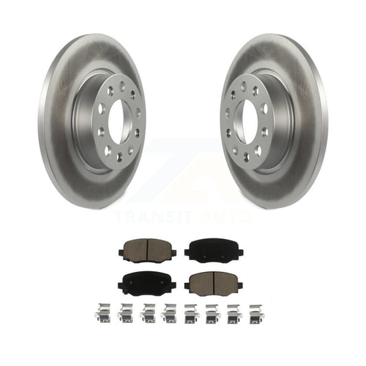 Coated Disc Rotors and Ceramic Brake Pads Kit-KGC-101604 - Kit.bestparts.ca