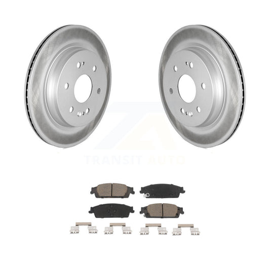 Coated Disc Rotors and Ceramic Brake Pads Kit-KGC-101605 - Kit.bestparts.ca