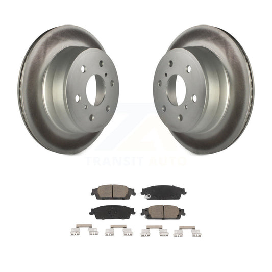 Coated Disc Rotors and Ceramic Brake Pads Kit-KGC-101606 - Kit.bestparts.ca