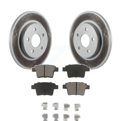 Coated Disc Rotors and Ceramic Brake Pads Kit-KGC-101609 - Kit.bestparts.ca