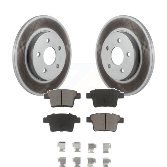 Coated Disc Rotors and Ceramic Brake Pads Kit-KGC-101609 - Kit.bestparts.ca