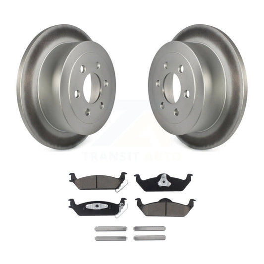 Coated Disc Rotors and Ceramic Brake Pads Kit-KGC-101611 - Kit.bestparts.ca