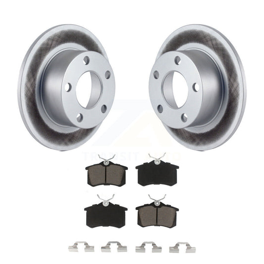 Coated Disc Rotors and Ceramic Brake Pads Kit-KGC-101612 - Kit.bestparts.ca
