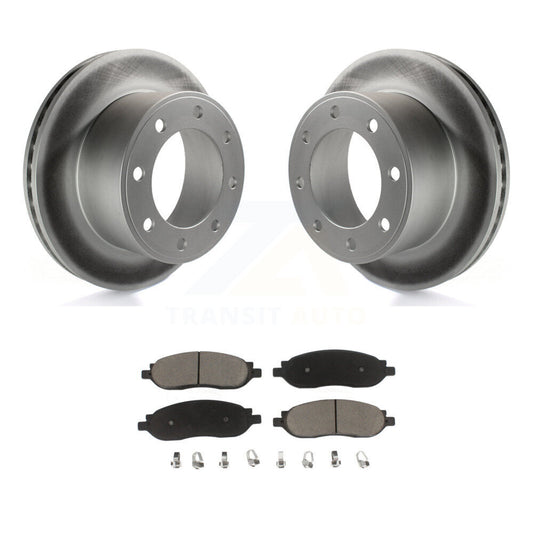 Coated Disc Rotors and Ceramic Brake Pads Kit-KGC-101620 - Kit.bestparts.ca