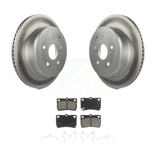 Coated Disc Rotors and Ceramic Brake Pads Kit-KGC-101621 - Kit.bestparts.ca