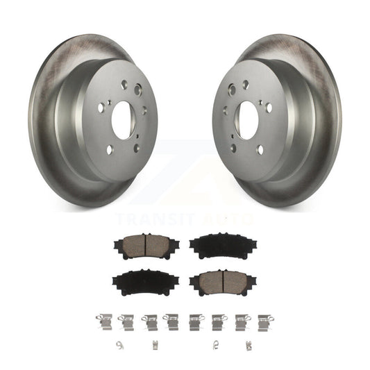 Coated Disc Rotors and Ceramic Brake Pads Kit-KGC-101625 - Kit.bestparts.ca