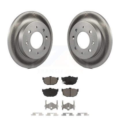Coated Disc Rotors and Ceramic Brake Pads Kit-KGC-101626 - Kit.bestparts.ca