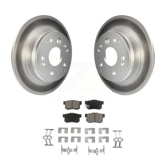 Coated Disc Rotors and Ceramic Brake Pads Kit-KGC-101631 - Kit.bestparts.ca