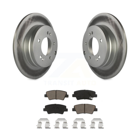 Coated Disc Rotors and Ceramic Brake Pads Kit-KGC-101635 - Kit.bestparts.ca