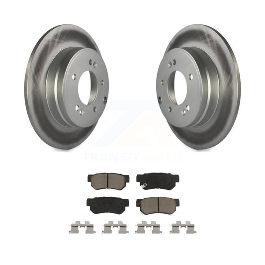 Coated Disc Rotors and Ceramic Brake Pads Kit-KGC-101636 - Kit.bestparts.ca