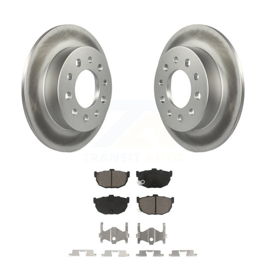 Coated Disc Rotors and Ceramic Brake Pads Kit-KGC-101638 - Kit.bestparts.ca