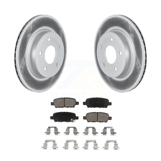 Disc Rotors and Ceramic Brake Pads Kit-KGC-101642 - Kit.bestparts.ca