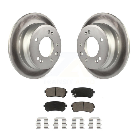 Coated Disc Rotors and Ceramic Brake Pads Kit-KGC-101644 - Kit.bestparts.ca