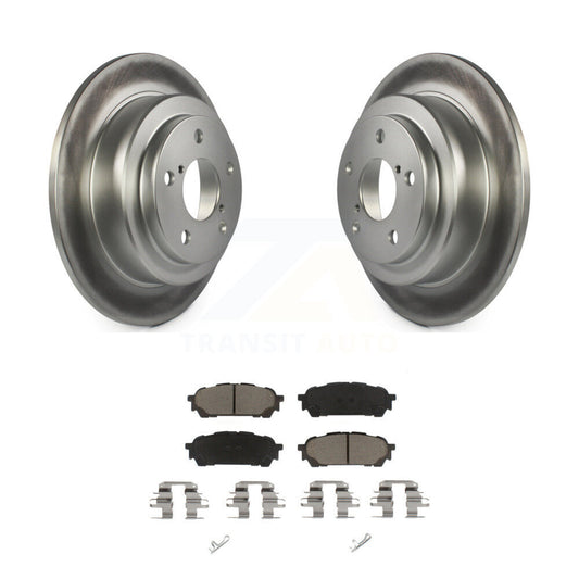 Coated Disc Rotors and Ceramic Brake Pads Kit-KGC-101649 - Kit.bestparts.ca