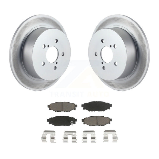 Coated Disc Rotors and Ceramic Brake Pads Kit-KGC-101652 - Kit.bestparts.ca