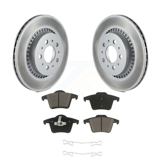 Coated Disc Rotors and Ceramic Brake Pads Kit-KGC-101654 - Kit.bestparts.ca