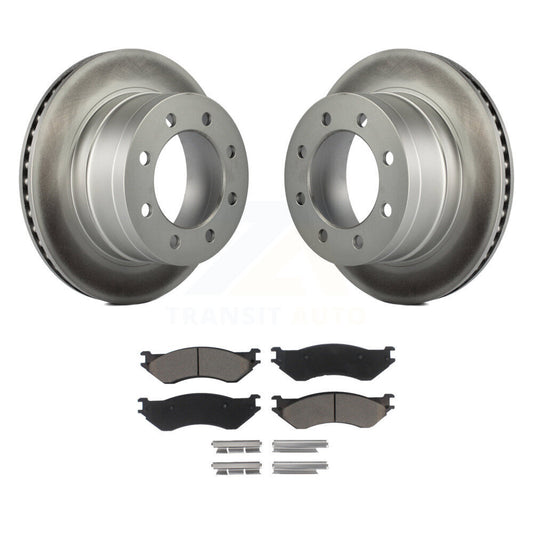 Coated Disc Rotors and Ceramic Brake Pads Kit-KGC-101655 - Kit.bestparts.ca