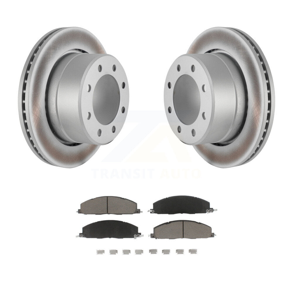 Coated Disc Rotors and Ceramic Brake Pads Kit-KGC-101659 - Kit.bestparts.ca