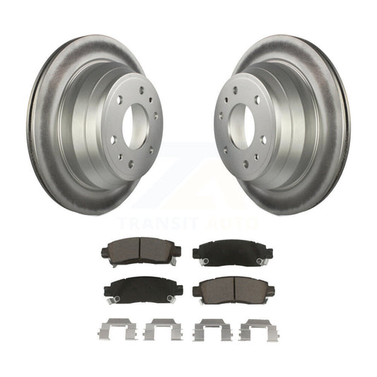 Coated Disc Rotors and Ceramic Brake Pads Kit-KGC-101661 - Kit.bestparts.ca
