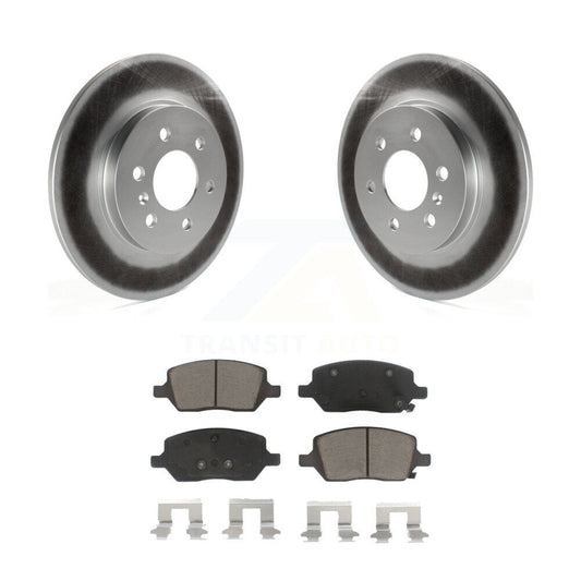Coated Disc Rotors and Ceramic Brake Pads Kit-KGC-101663 - Kit.bestparts.ca