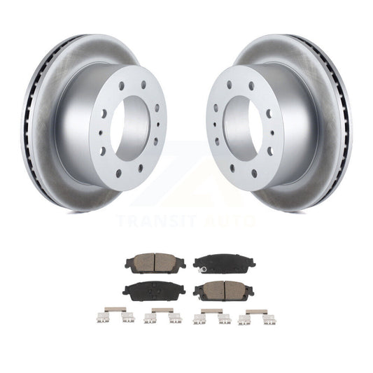 Coated Disc Rotors and Ceramic Brake Pads Kit-KGC-101664 - Kit.bestparts.ca