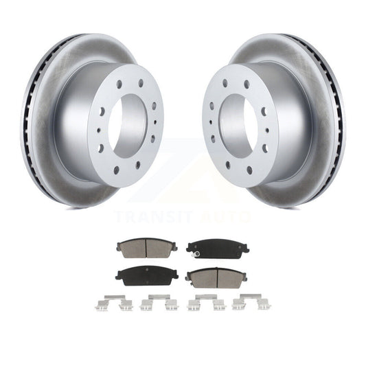 Coated Disc Rotors and Ceramic Brake Pads Kit-KGC-101665 - Kit.bestparts.ca