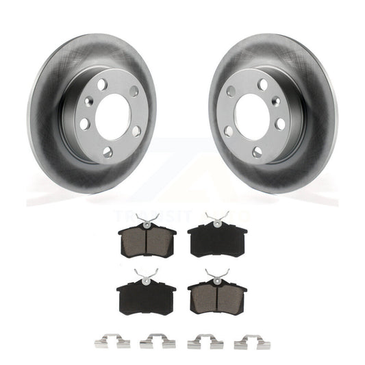 Coated Disc Rotors and Ceramic Brake Pads Kit-KGC-101668 - Kit.bestparts.ca
