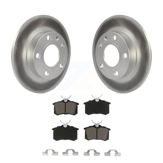 Coated Disc Rotors and Ceramic Brake Pads Kit-KGC-101671 - Kit.bestparts.ca