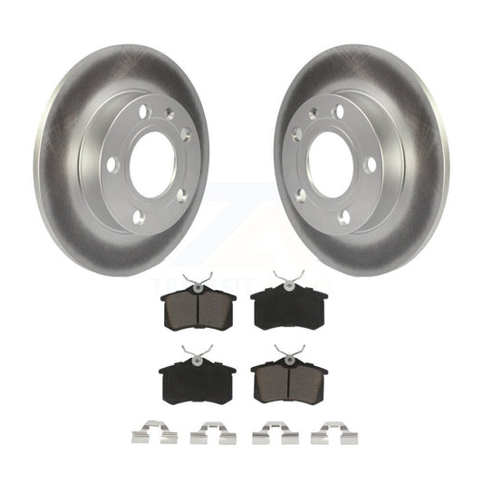 Coated Disc Rotors and Ceramic Brake Pads Kit-KGC-101672 - Kit.bestparts.ca