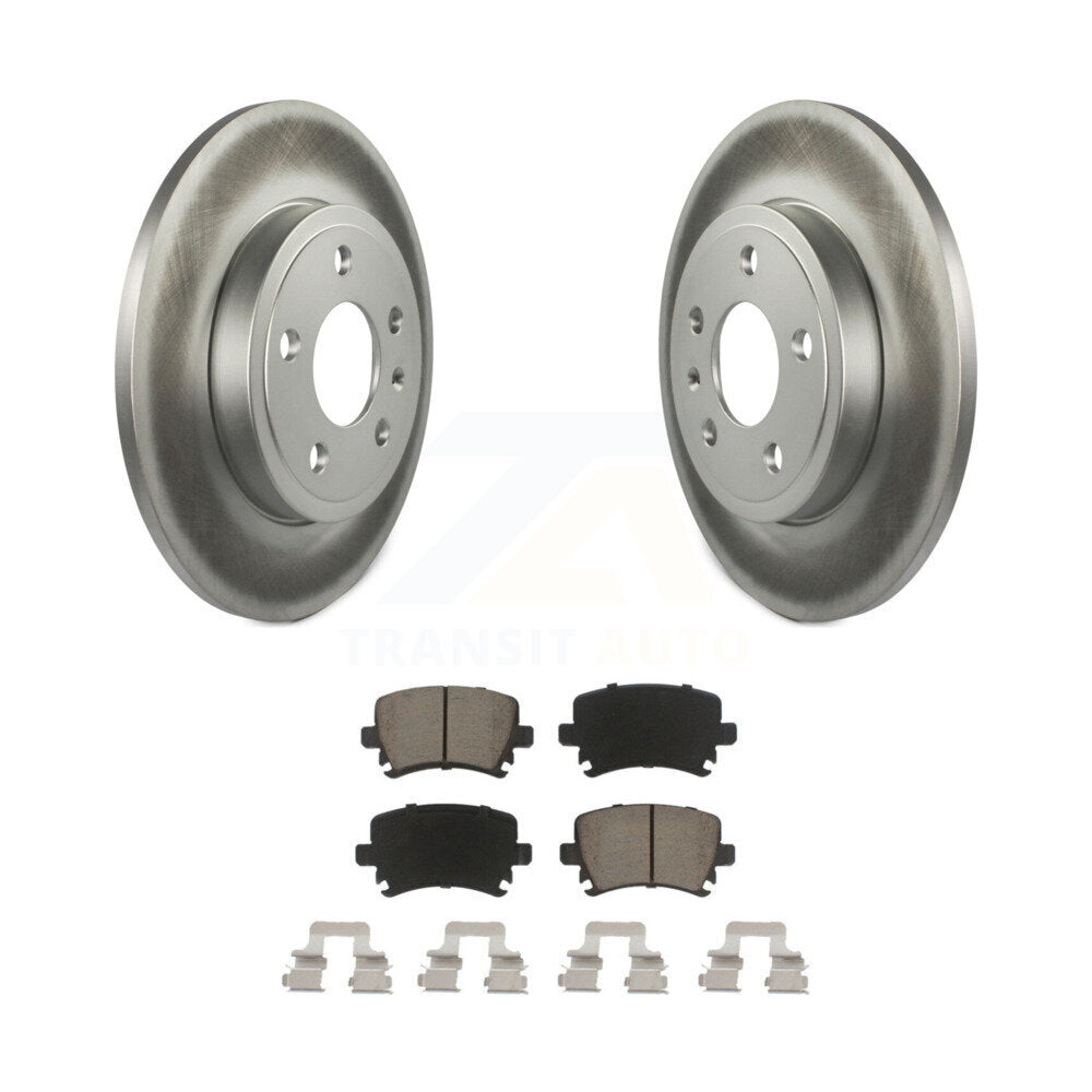 Coated Disc Rotors and Ceramic Brake Pads Kit-KGC-101673 - Kit.bestparts.ca