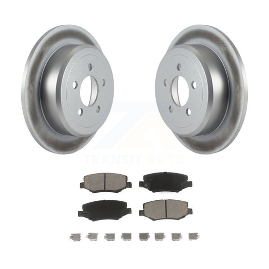 Coated Disc Rotors and Ceramic Brake Pads Kit-KGC-101674 - Kit.bestparts.ca