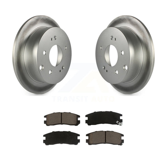 Coated Disc Rotors and Ceramic Brake Pads Kit-KGC-101676 - Kit.bestparts.ca
